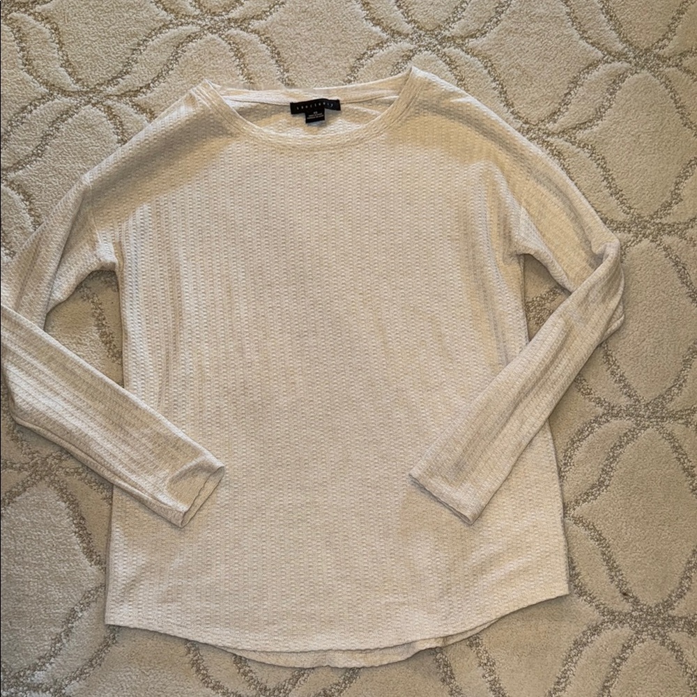 Sanctuary cream long sleeve top
